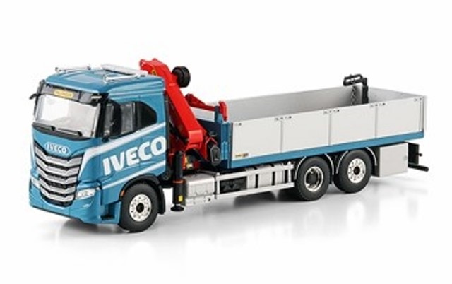 予約 04-2214/02-3666 WSI 1/50 IVECO S-WAY AS LOW+LADEPRITISCHE