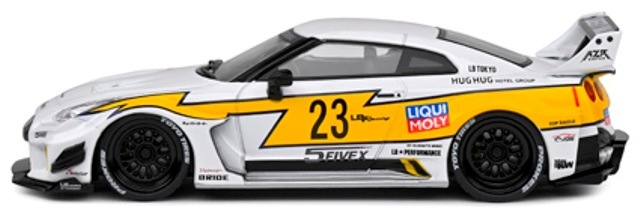 ���� S4311208 SOLIDO 1/43 ���� GT-R R35 LB ���륨�å� (�ۥ磻��/��������) 
