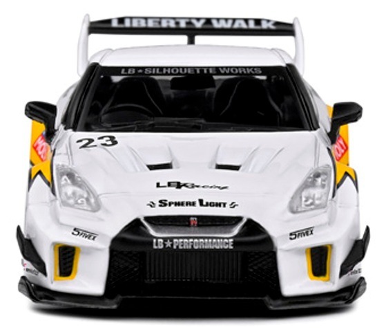 ���� S4311208 SOLIDO 1/43 ���� GT-R R35 LB ���륨�å� (�ۥ磻��/��������) 