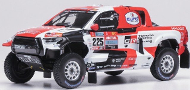新品 RAM987B イクソ 1/43 トヨタ GR DKR ハイラックス T1+ (GR) 2022