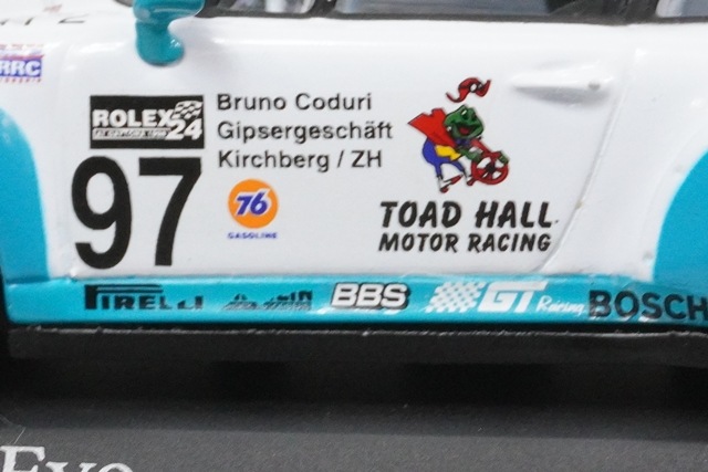 1/43 ミニチャンプス 430986797 ポルシェ 911 GT2 Evo デイトナ 24H
