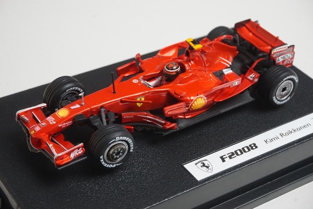 1/43 ホットウィール L8779 フェラーリ F2008 #1 K.ライコネン