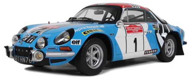 新品 OTMG096 OTTO 1/12 アルピーヌ A110 1800 サンレモラリー 1973 #1
