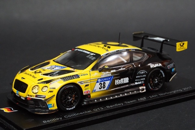 1/43 スパーク SG311 ベントレー コンチネンタル GT3 #38 ベントレー