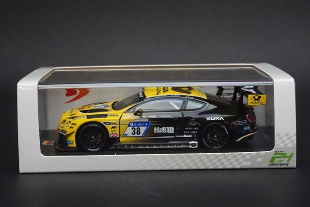 1/43 スパーク SG311 ベントレー コンチネンタル GT3 #38 ベントレー