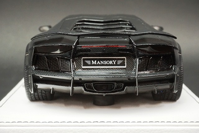 ☆ Garage Tool 　MANSORY　　　　　　　　　　【数量限定】 1/18 M18-LCG MANSORY マンソリー グロス カーボン, Boost Gear