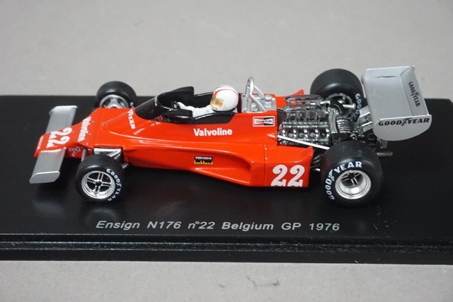 希少 Spark 1/43 エンサイン N176 ベルギーGP 1976 1/43 スパーク S1830 エンサイン N176 ベルギーGP 1976 #22, Boost