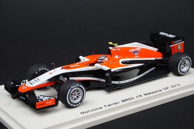 1/43 スパーク S3081 マルシャ MR03 2014 #4, Boost Gear ミニカー通販