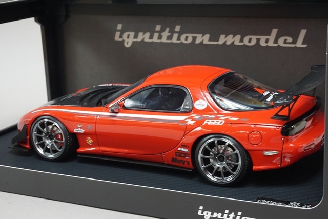 1/18 イグニッションモデル IG2042 FEED RX-7 (FD3S) 魔王 Red-Boost Gear ミニカー通販