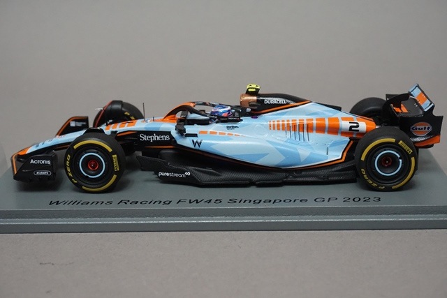 1/43 スパーク S8931 ウィリアムズ レーシング FW45 シンガポールGP