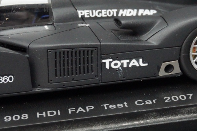 1/43 スパーク S1271 プジョー908 HDI FAPテストカー2007, Boost Gear