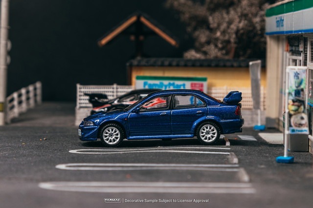 新品 T64R-021-TMEB Tarmac Works 1/64 三菱 Mitsubishi Lancer