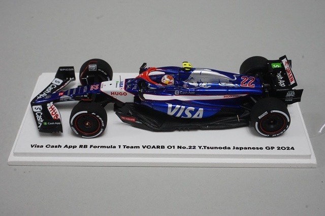 1/43 スパーク SCS248 鈴鹿サーキット特注 Visa Cash App RB F1チーム