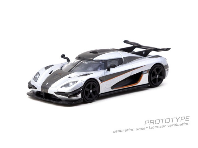 ミニカー 4台セット Tarmac MINI GT HotWheels 新品 T64G-TL054-SL Tarmac Works 1/64 ケーニグセグ Koenigsegg One:1