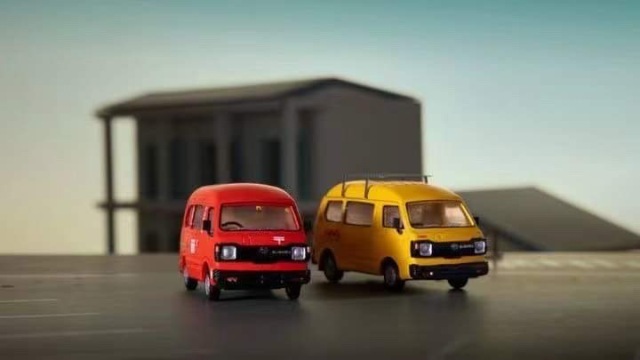 予約 Stance Hunters 1/64 スバル サンバー バン Subaru Sambar 郵便