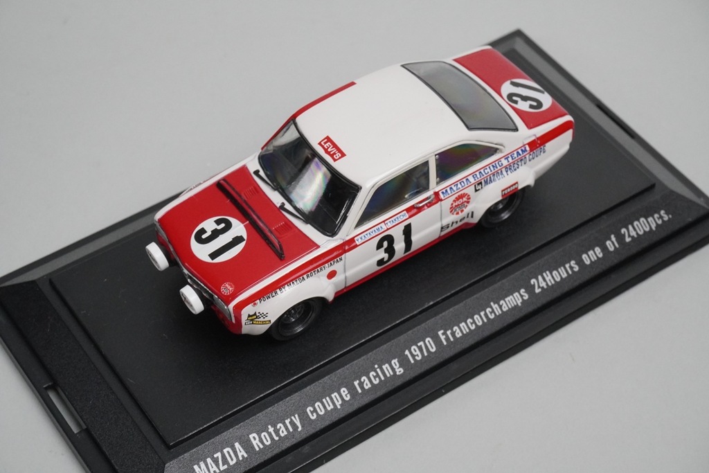 1/43 エブロ 537 マツダ MAZDA ROTARY COUPE レーシング Spa
