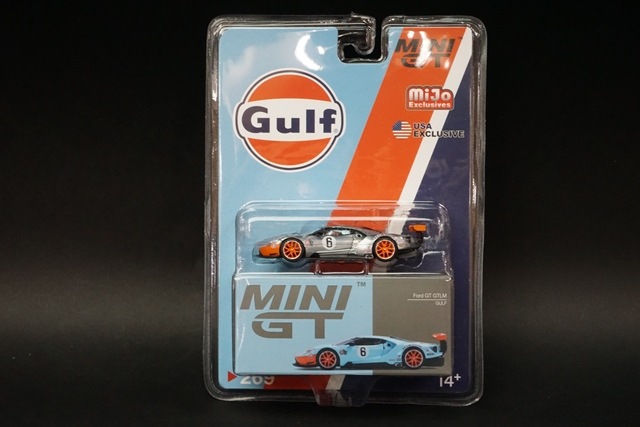 1/64 TSM MINI-GT MGT00269-MJC フォード GT GTLM ガルフ(左ハンドル