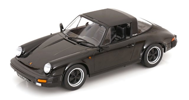 予約 KKDC180843 KK scale 1/18 ポルシェ 911 SC Targa 1983 ブラック