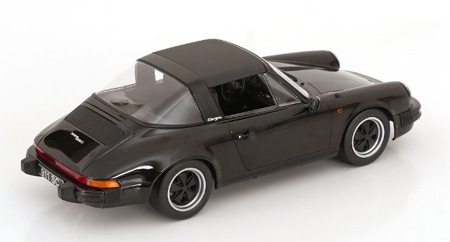 予約 KKDC180843 KK scale 1/18 ポルシェ 911 SC Targa 1983 ブラック