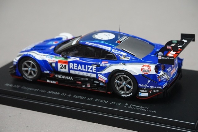 1/43 エブロ 45717 日産 リアライズ コーポレーション アドバン GT-R