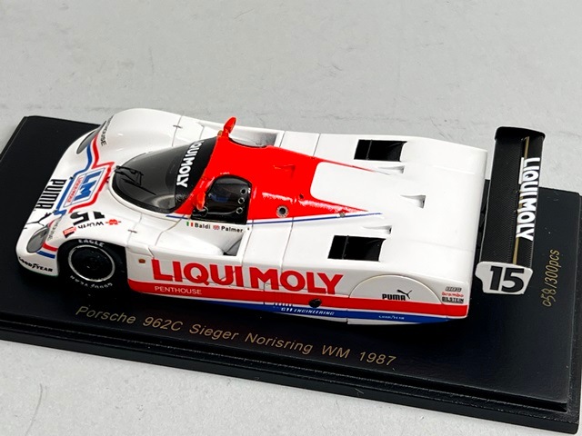 1/43 スパーク RS1609 レースランド特注 ポルシェ 962C Sieger ノリス