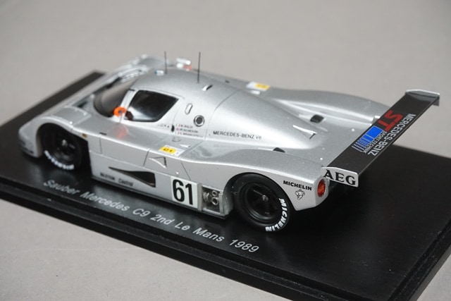 エグゾト 1/18 サウバー メルセデス C9 シャーシ ルマン 1989 Exoto 1:18 1989 Sauber-Mercedes C9 Works Prototype RLG18190