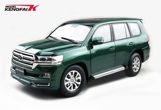��� KF024-6 KENGFai 1/18 �ȥ西 ���ɥ��롼���� Land Cruiser Green RHD 