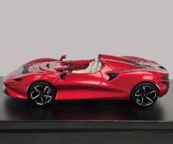 新品特価 LCD 1/64 マクラーレン エルバ Mclaren Elva レッド , Boost