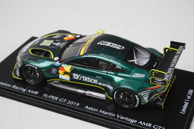 ミニカー D'station Vantage GT3 1/43 スパーク 1/43 D'station アストンマーチン ヴァンテージ GT3 No