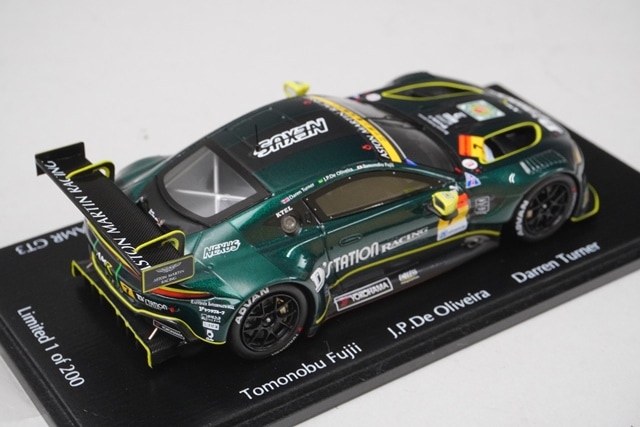 ミニカー D'station Vantage GT3 1/43 スパーク 1/43 D'station アストンマーチン ヴァンテージ GT3 No