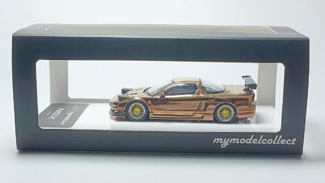 ͽ MC Model Collect ǥ륳쥯 1/64 ۥ Honda NSX Na1 Chrome Rose gold