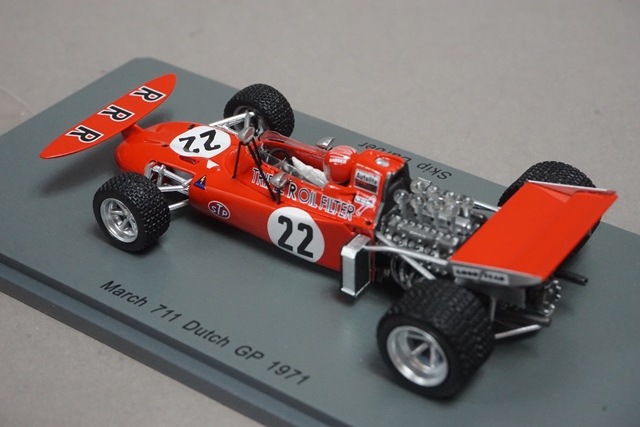 1/43 スパーク S5361 マーチ 711 オランダGP 1971 #22, Boost Gear