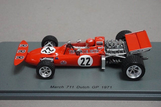1/43 スパーク S5361 マーチ 711 オランダGP 1971 #22, Boost Gear