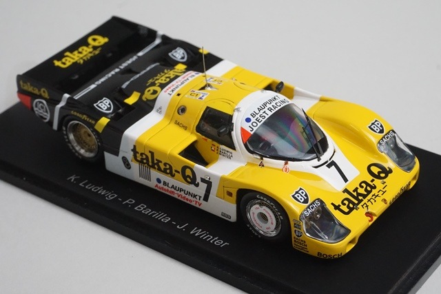 1/43 スパーク KBS005 国際貿易特注 ポルシェ 956 ルマン 1986 #7 taka