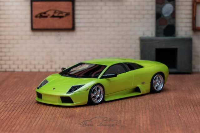 新品 Cars Lounge CL 1/64 ムルシエラゴ Murcielago LP640 Coupe Verde
