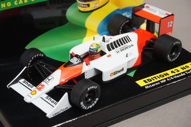 1/43 ミニチャンプス マクラーレン MP4/4 ホンダ ターボ 1988 A