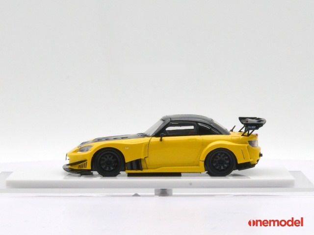新品 20F01-08 onemodel 1/64 ホンダ S2000 J's Racing Yellow, Boost