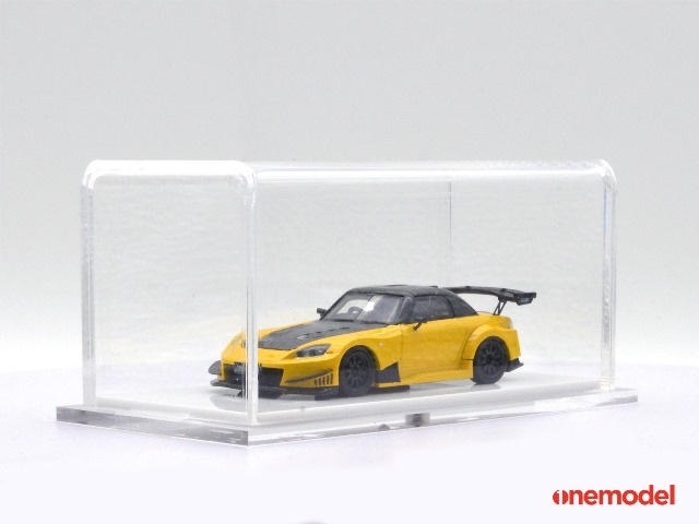 新品 20F01-08 onemodel 1/64 ホンダ S2000 J's Racing Yellow