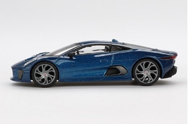 新品 MGT00884-L TSM MINI-GT 1/64 ジャガー C-X75 ブルー(左