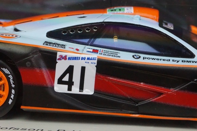 1/43 スパーク S5083 マクラーレン F1 GTR 2位 ルマン 1997#41