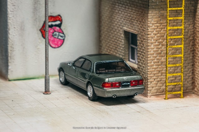 新品 T64G-082-GY Tarmac Works 1/64 レクサス Lexus LS400 (UCF10