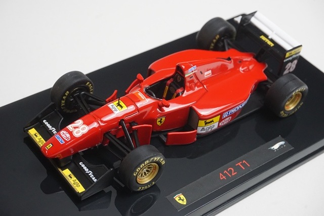 1/43 マテル N5583 エリート特注 フェラーリ 412 T1 #28, Boost Gear