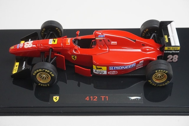 1/43 マテル N5583 エリート特注 フェラーリ 412 T1 #28, Boost Gear