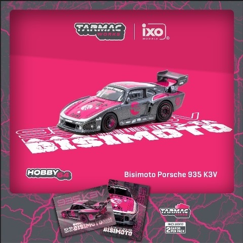 新品 T64-079-K3V Tarmac Works 1/64 ポルシェ Bisimoto Porsche 935