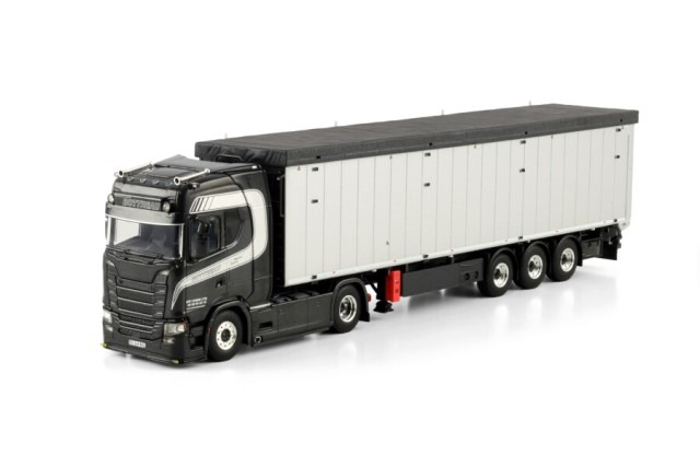  01-4554 WSI 1/50   TRANSPORTS BOTTREAU SCANIA S HIGHLINE CS20H 4X2 VOLUME TRAILER - 3 AXLE