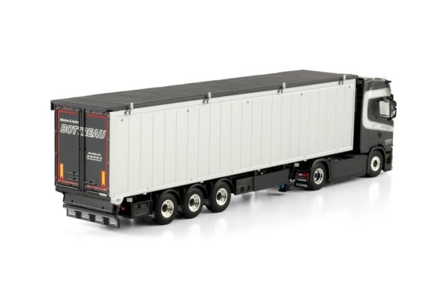  01-4554 WSI 1/50   TRANSPORTS BOTTREAU SCANIA S HIGHLINE CS20H 4X2 VOLUME TRAILER - 3 AXLE