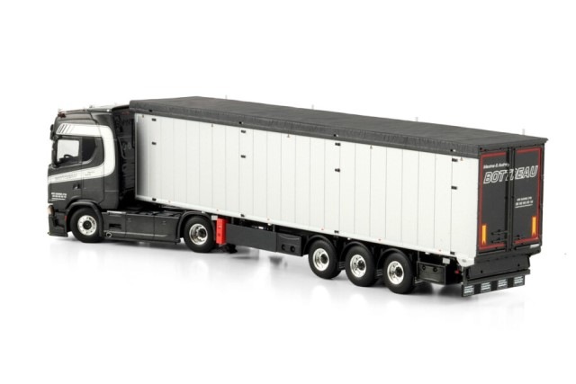  01-4554 WSI 1/50   TRANSPORTS BOTTREAU SCANIA S HIGHLINE CS20H 4X2 VOLUME TRAILER - 3 AXLE