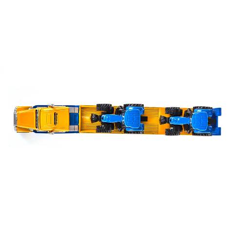 新品 SK1805 ジク SIKU 1/87 ニューホランド トレーラートラクター2台