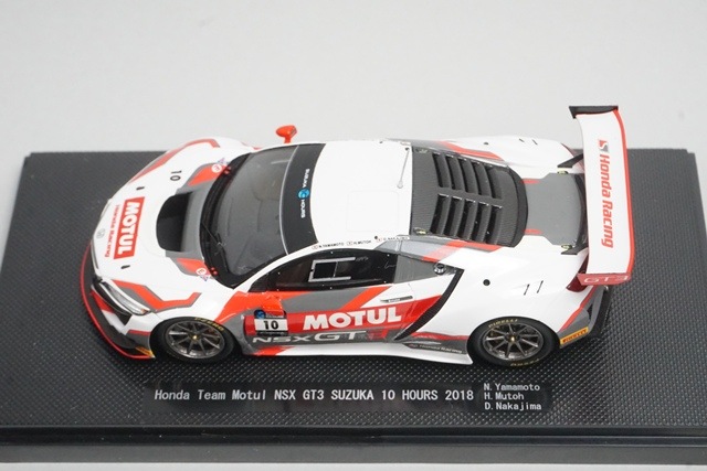 1/43 ���֥� 45679 �ۥ�� HONDA Team Moutul NSX GT3 SUZUKA 10 HOURS 2018 #10
