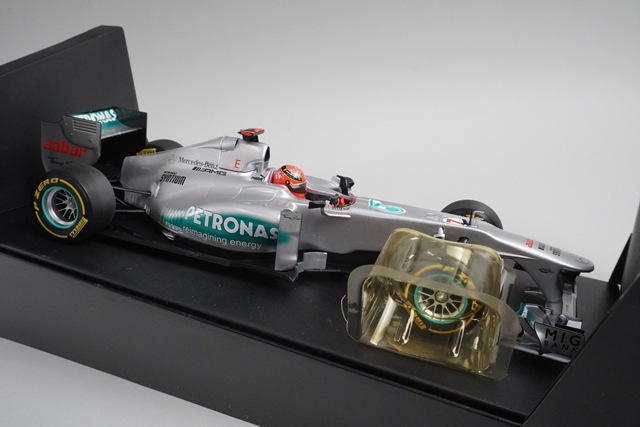 1/18 �ߥ˥����ץ� 110120077 ��륻�ǥ�AMG �ڥȥ��ʥ� F1������ ���硼���� 2012 #7 M.���塼�ޥå�